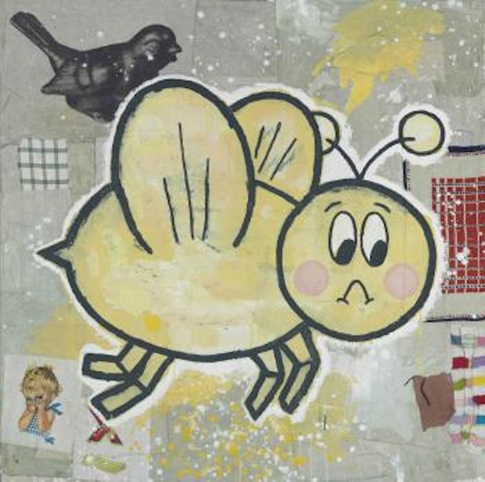 License to Thrill by Donald Baechler