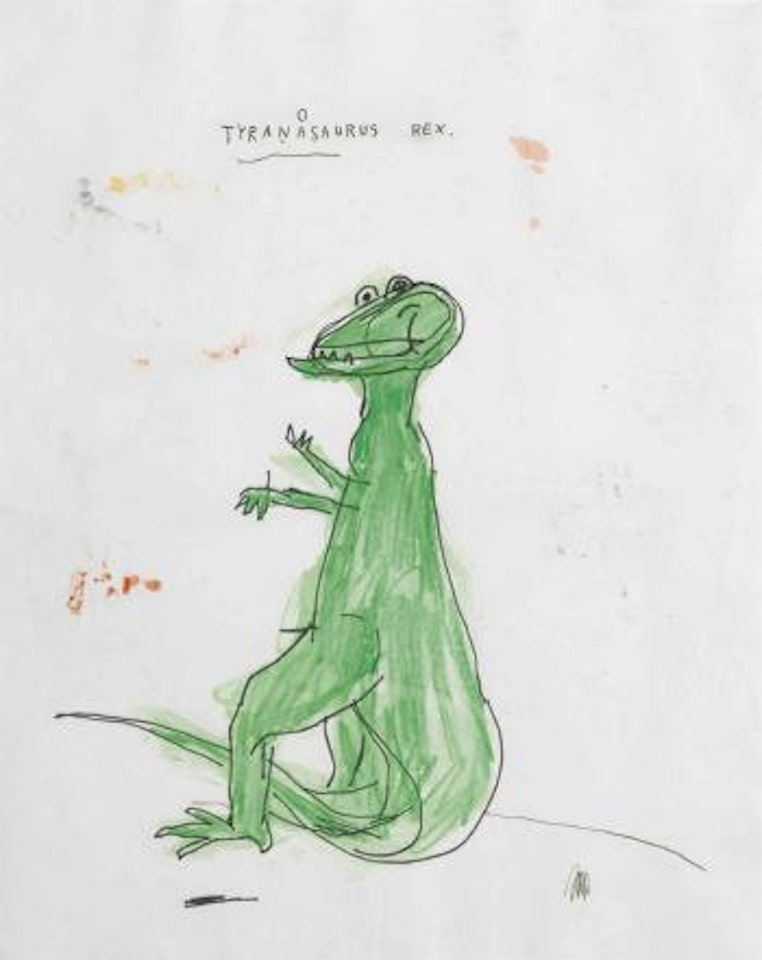 Tyranasaurus Rex by Jean-Michel Basquiat