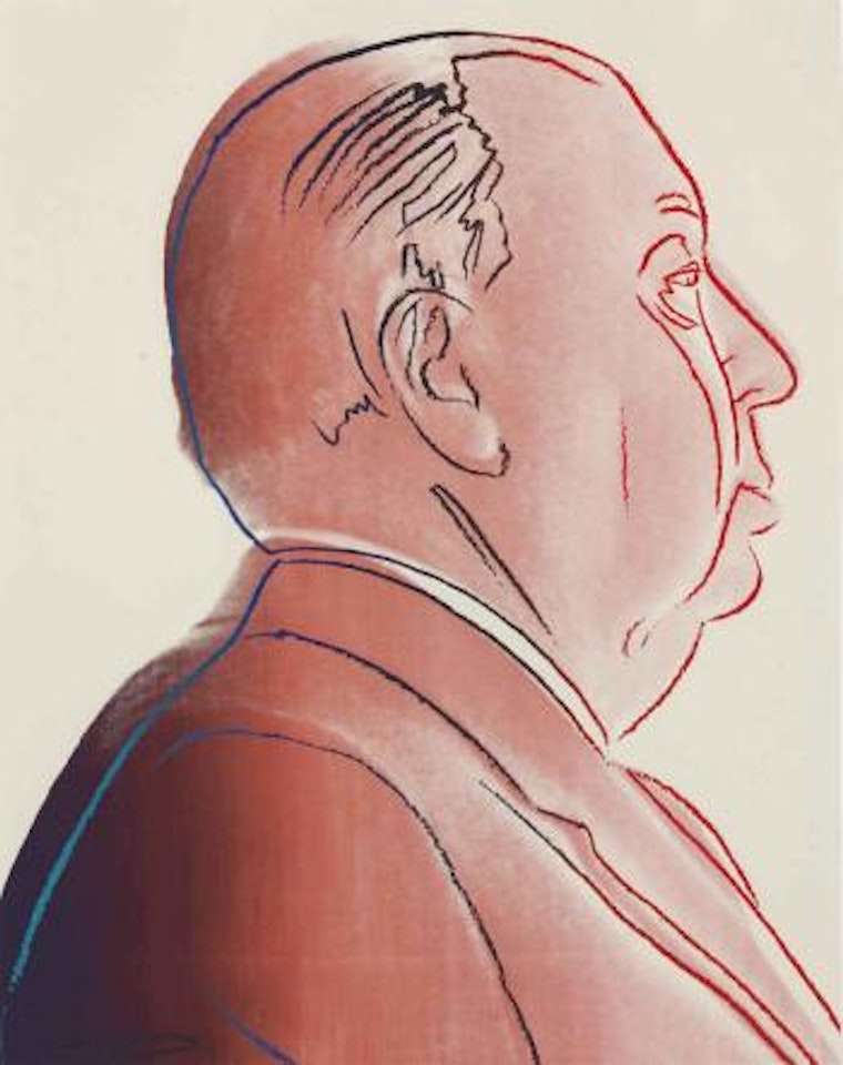 Alfred Hitchcock by Andy Warhol