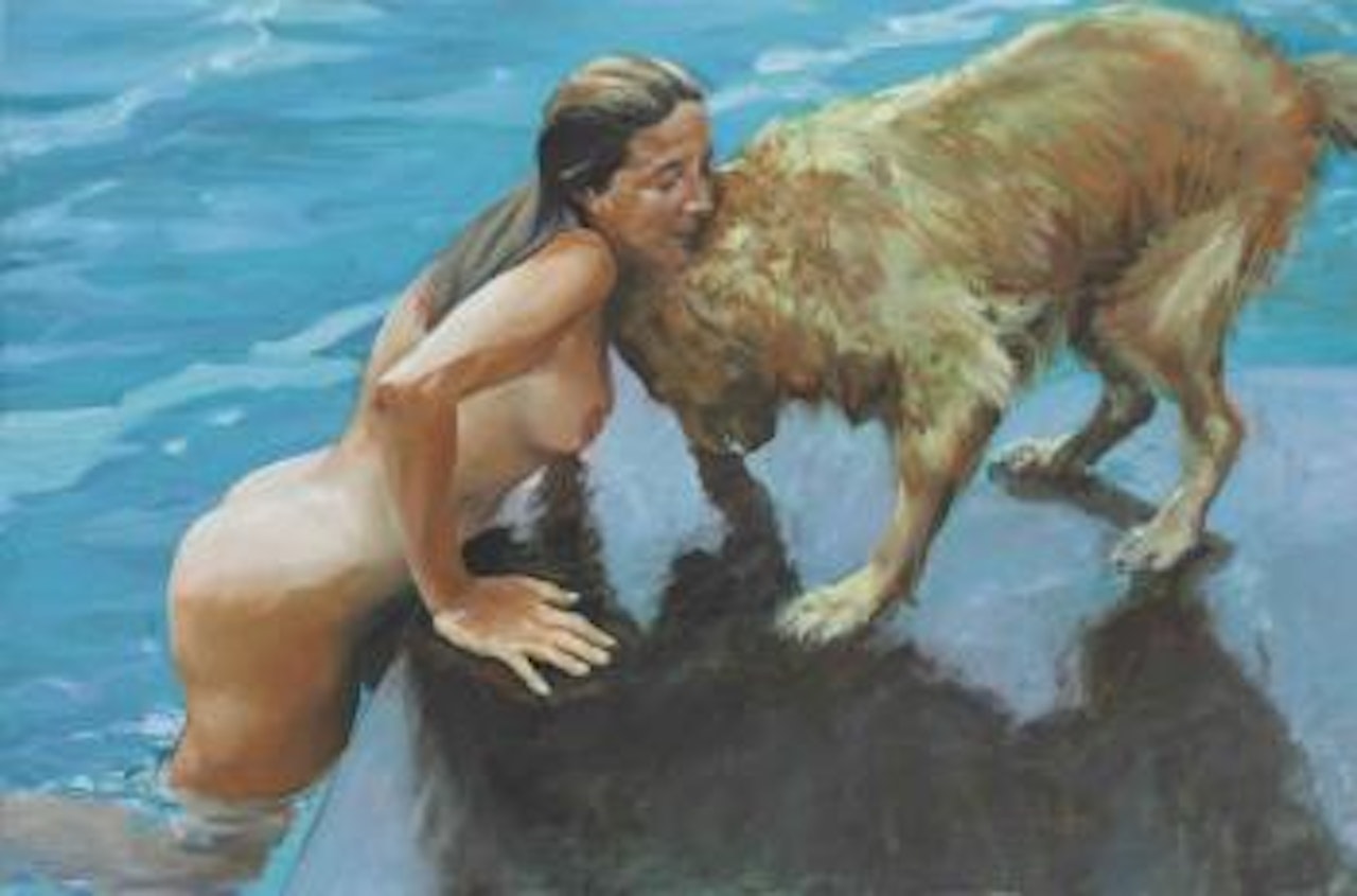 Lorinda and Annie by Eric Fischl