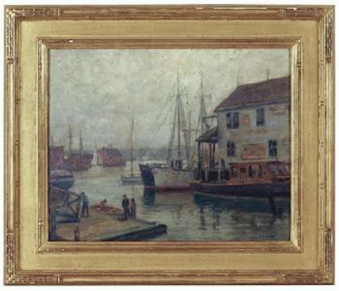 Misty Morning Gloucester by John Fabian Carlson