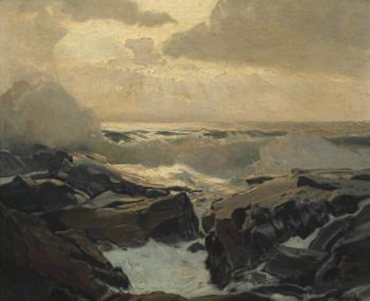 Rising tide Monhegan by Frederick Judd Waugh