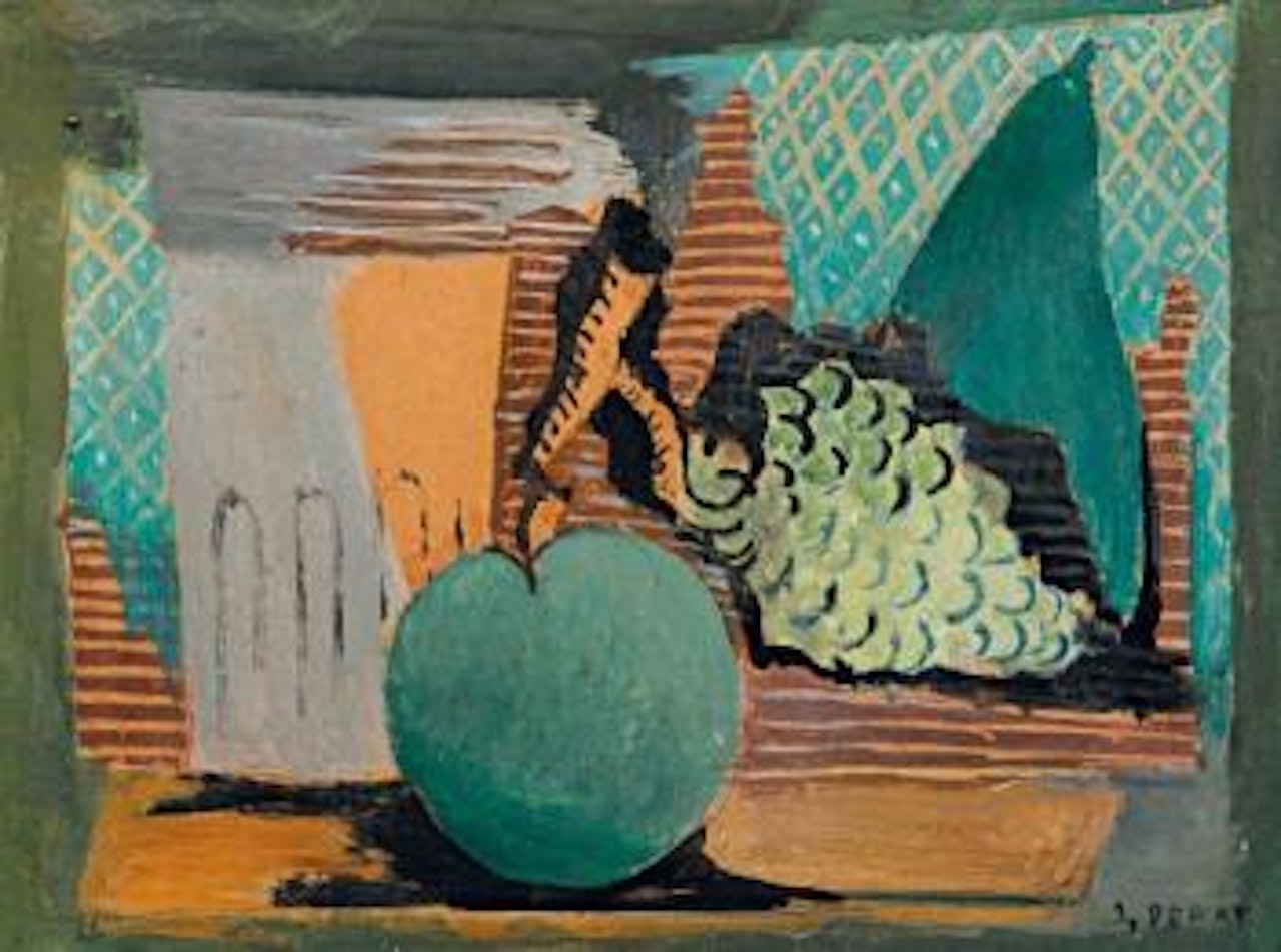 Nature morte au verre et aux fruits by Serge Férat