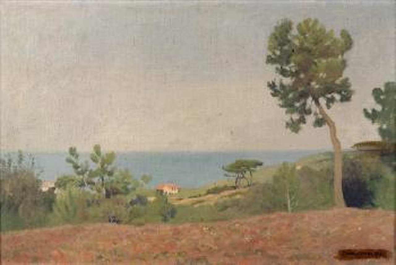 Paysage maritime à Varengeville by Félix Vallotton