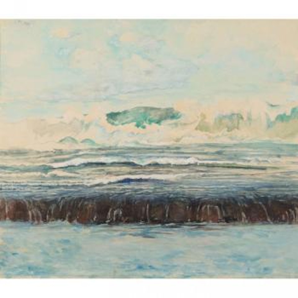 Study on the reef at Tautira, Tahiti by John La Farge