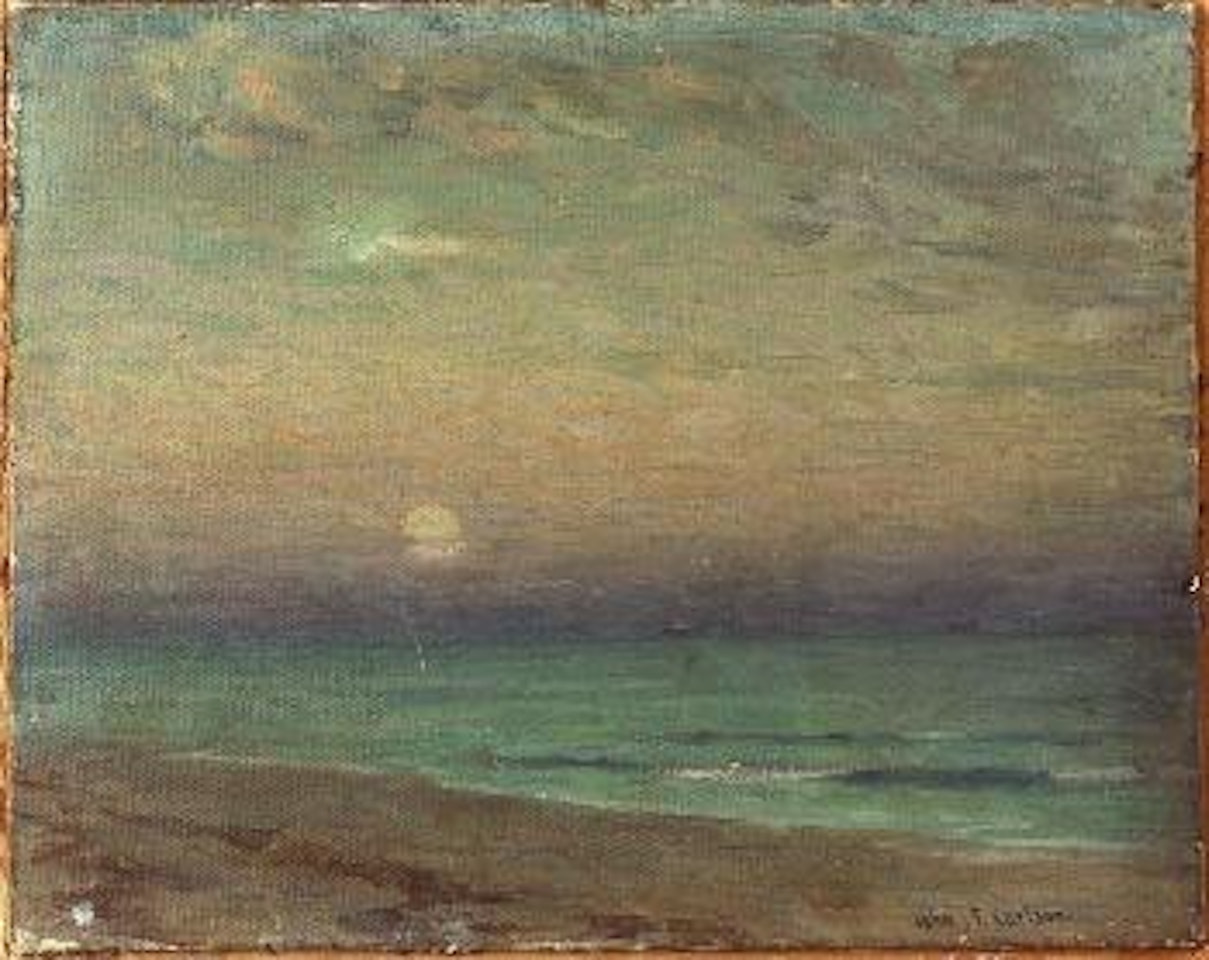 Sunrise on the shore. May morning by John Fabian Carlson