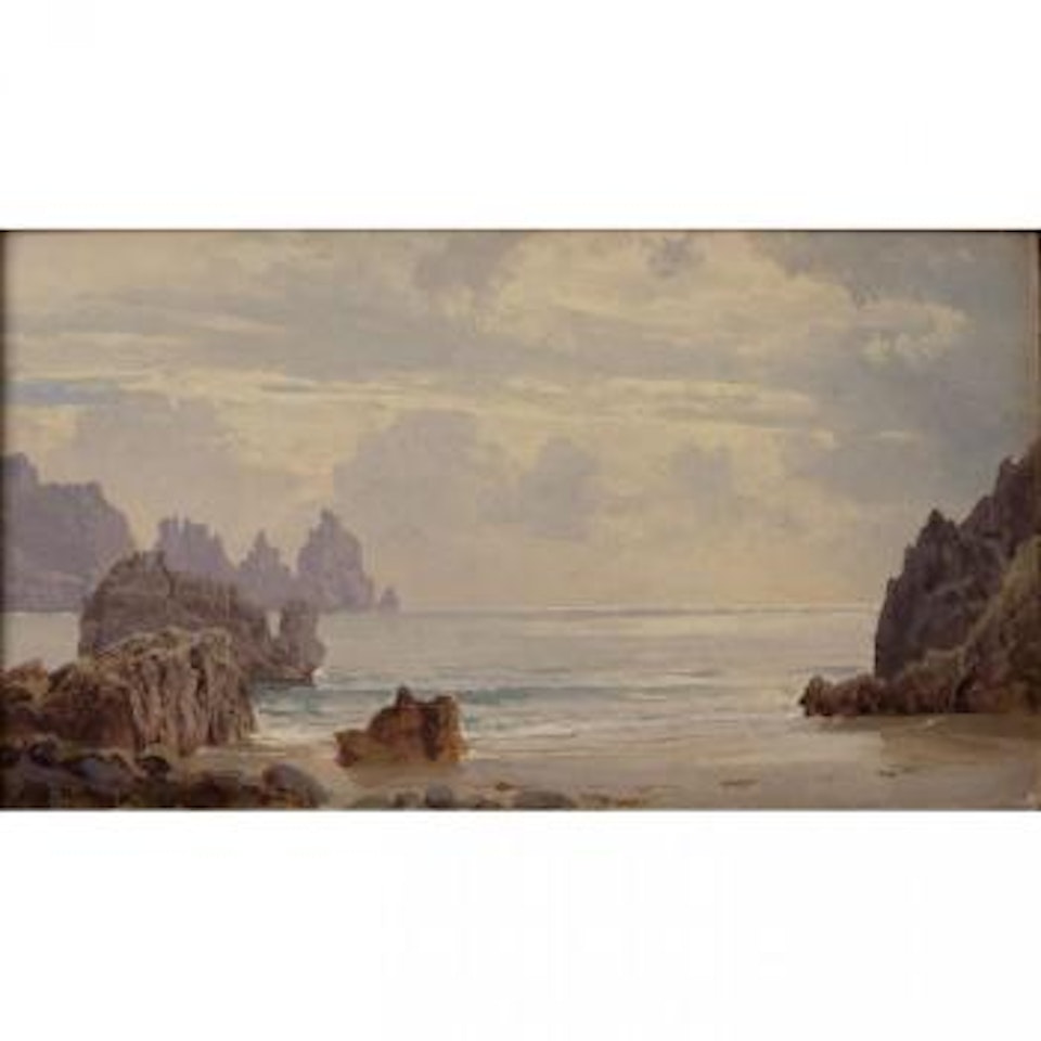 Guernsey, low tide by William Trost Richards