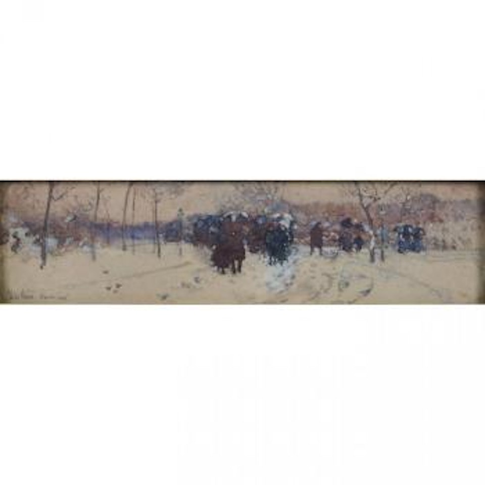 Wintertime in New York by Childe Hassam
