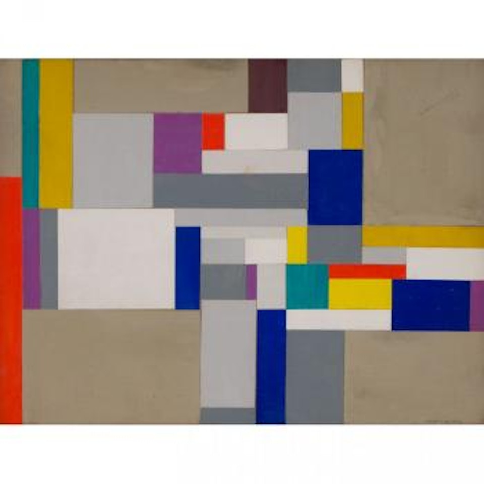 Geometric abstraction by Ilya Bolotowsky