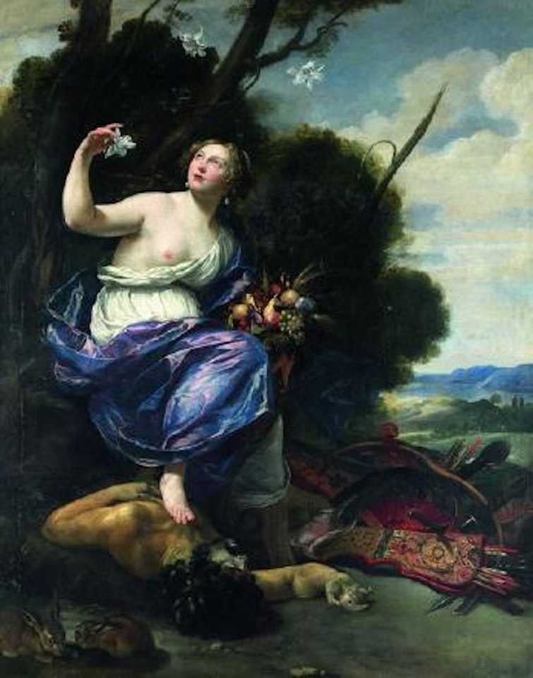 Allégorie de la Paix et de l'Abondance by French School by Simon Vouet