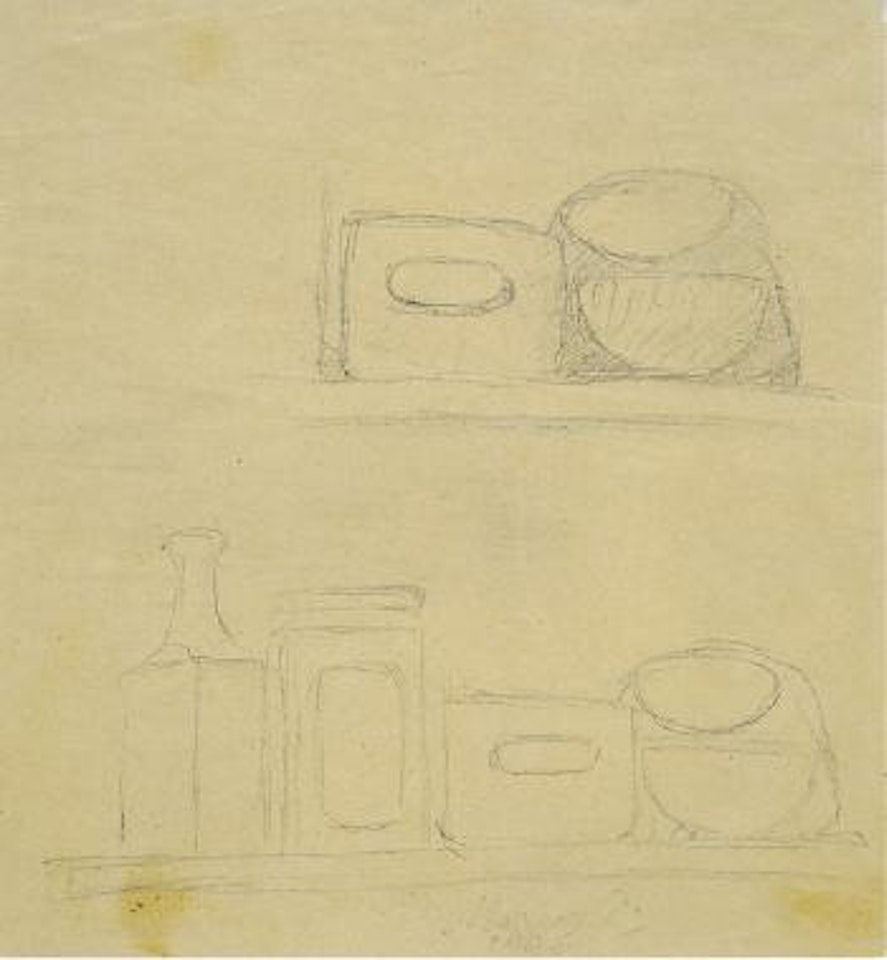 Natura morta doppia by Giorgio Morandi