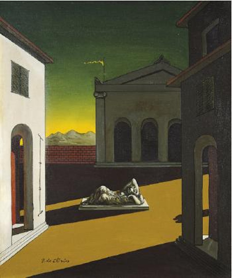 Malinconia torinese by Giorgio de Chirico
