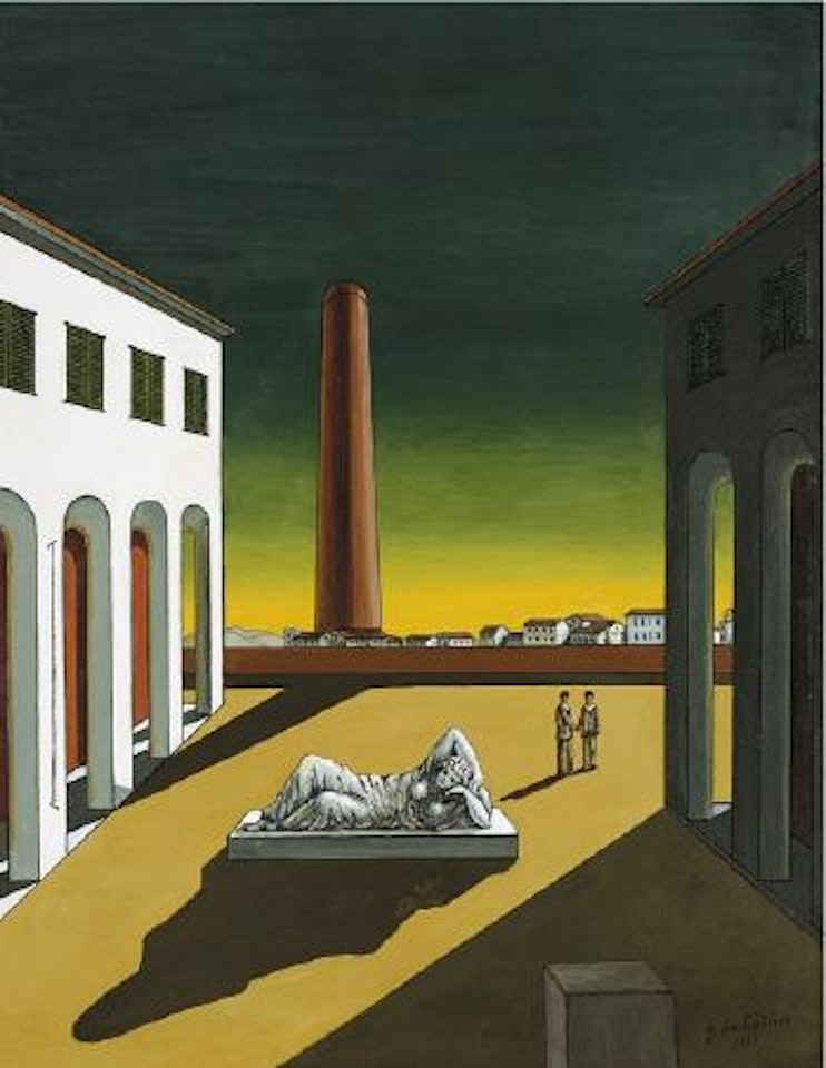 Pomeriggio d'estate by Giorgio de Chirico