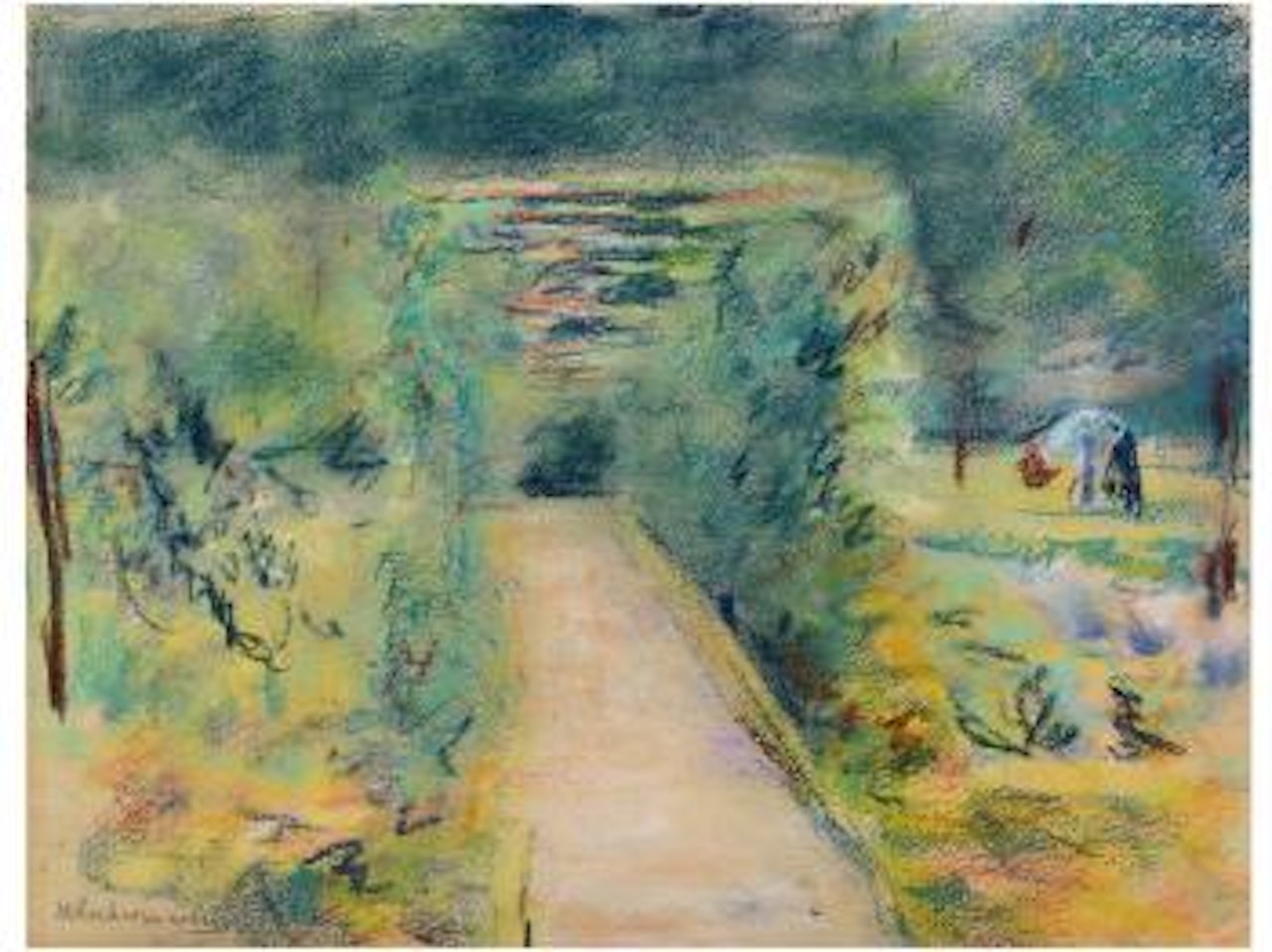 Wannseegarten by Max Liebermann