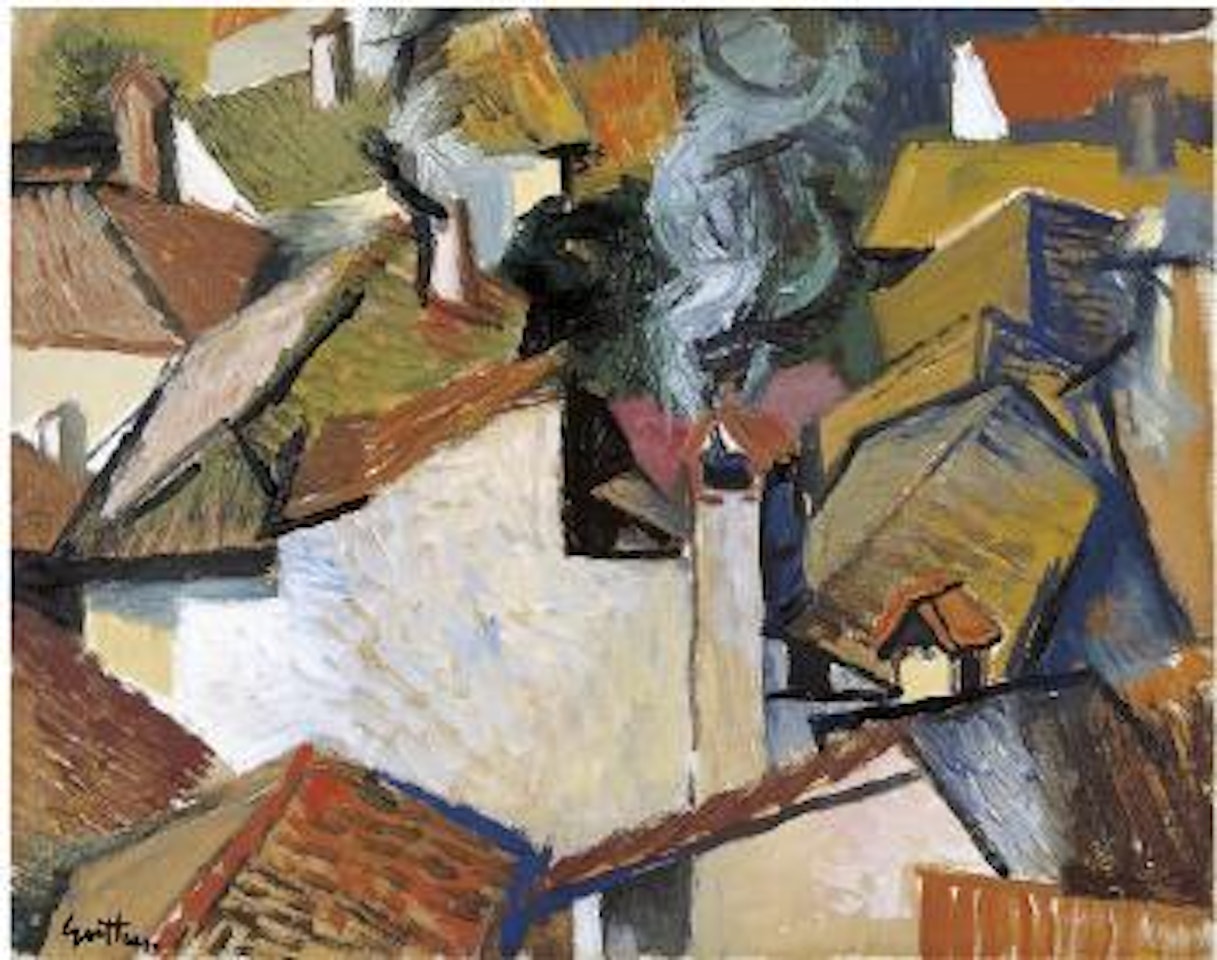Tetti di Velate by Renato Guttuso