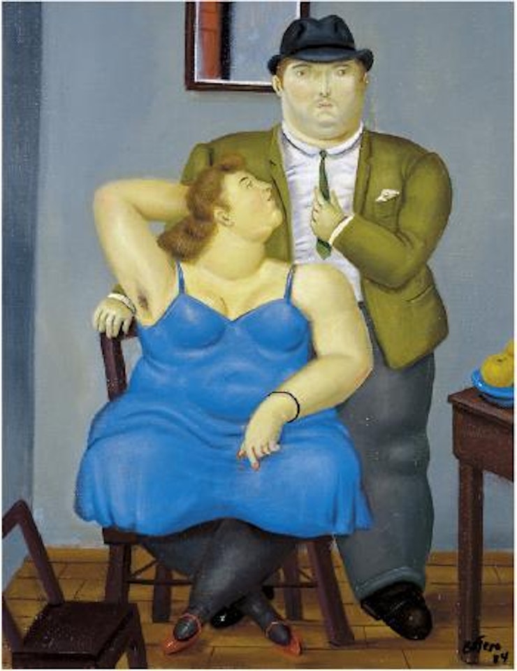 Couple by Fernando Botero