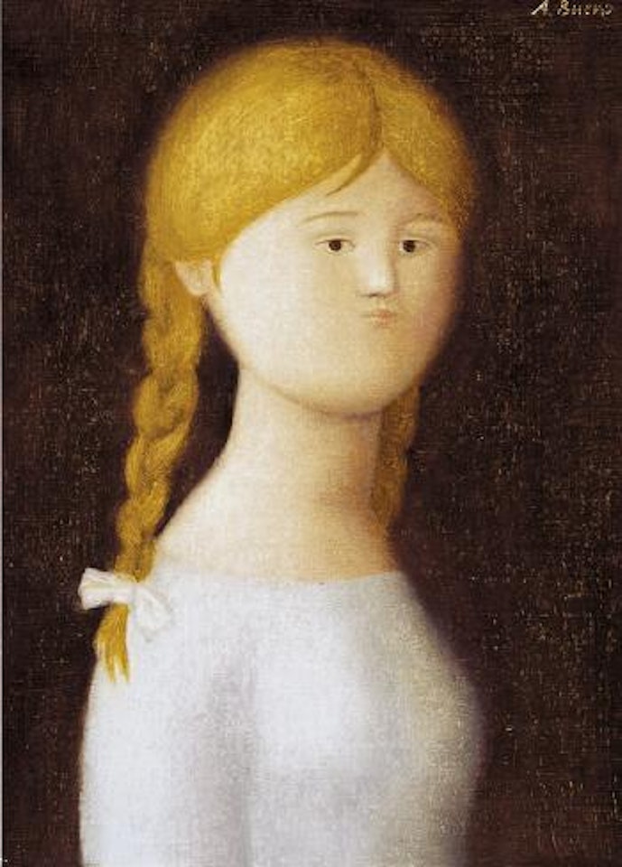 Ragazza con treccia by Antonio Bueno