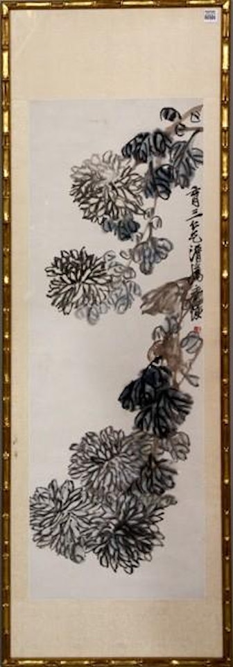 Chrystanthemums by Qi Baishi