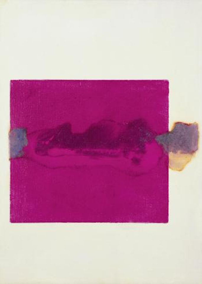 Rocks (Magenta) by Prunella Clough