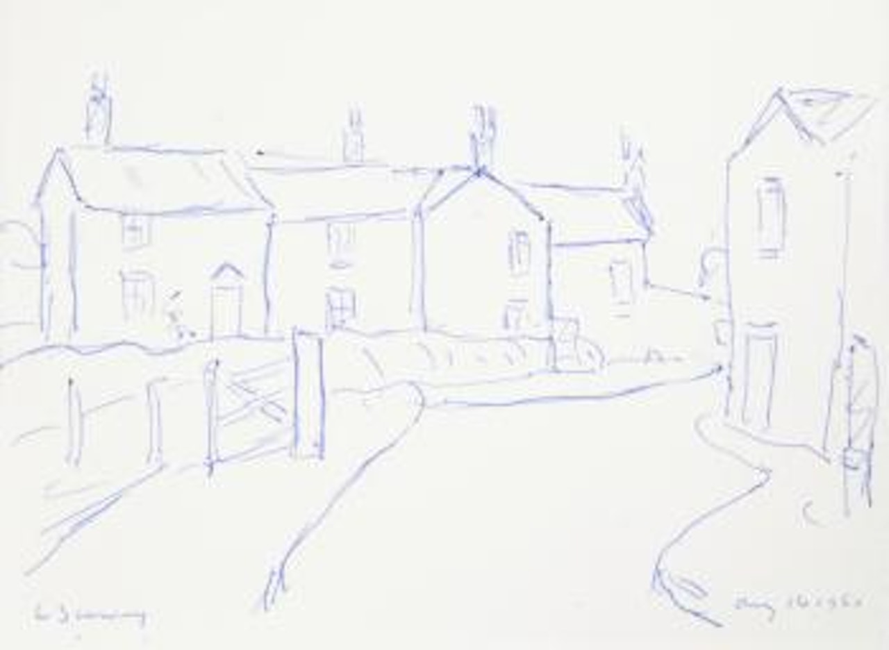 Underbank Farm, Stockport by Laurence Stephen Lowry