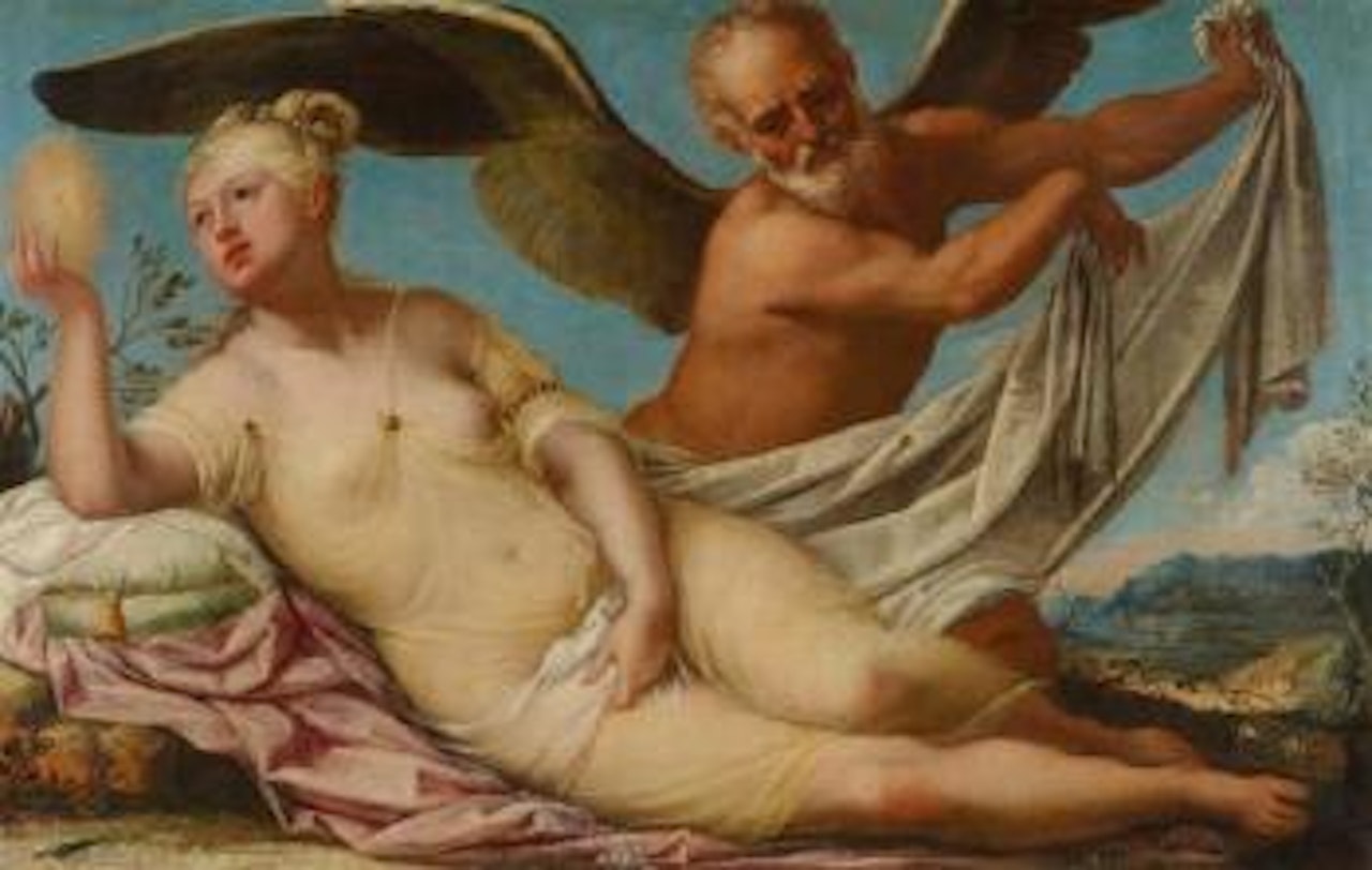 Der Zeitgott Chronos enthüllt die Wahrheit by Pietro Liberi