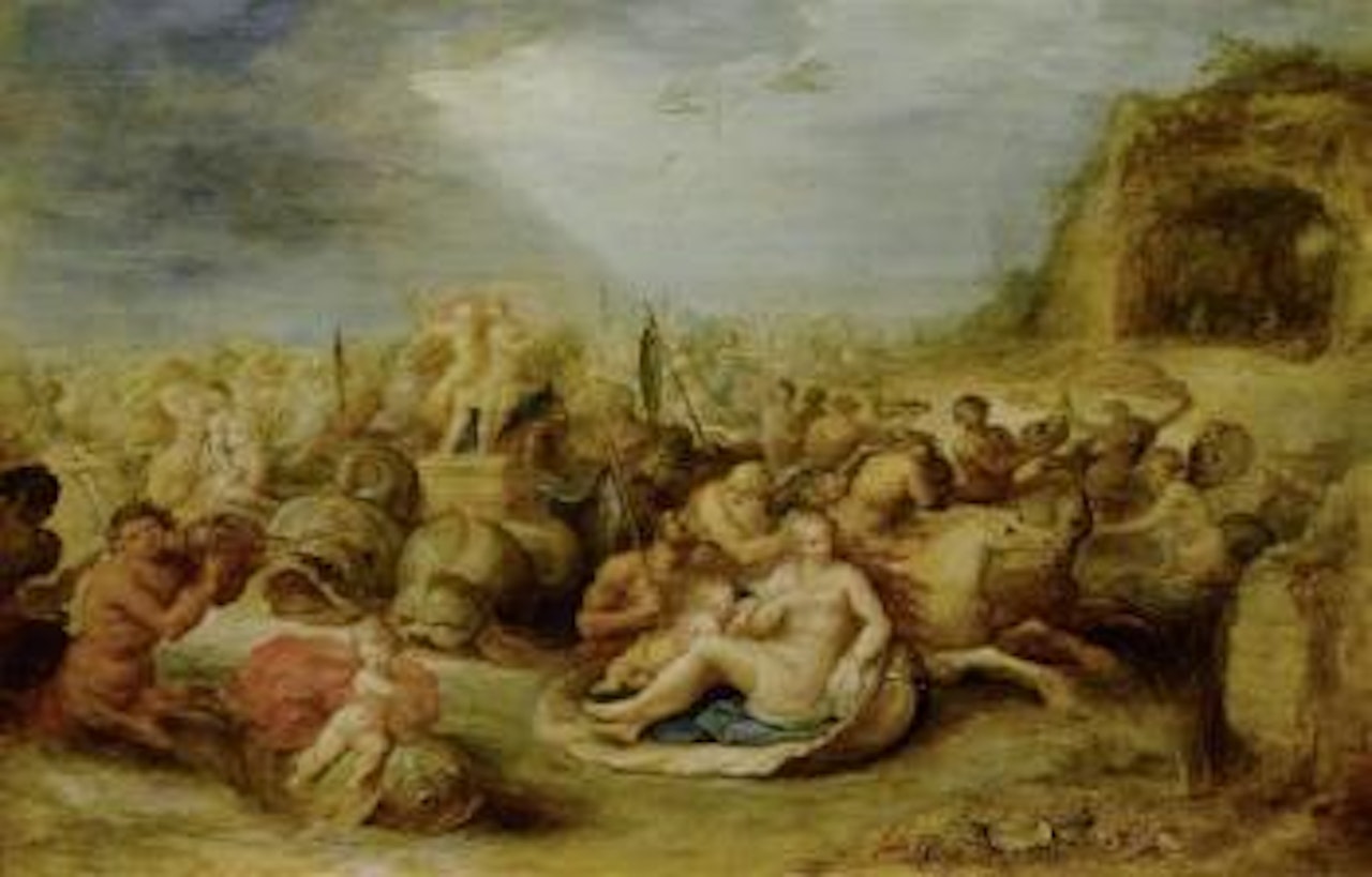 Der Triumphzug von Neptun und Amphitrite by Frans Francken II