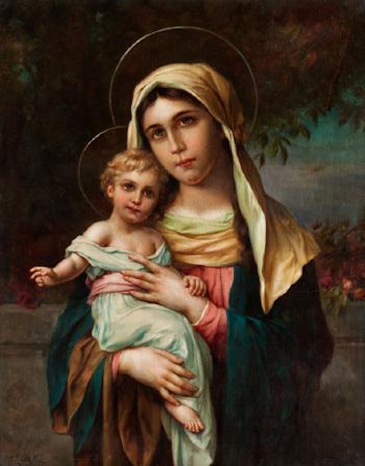 Madonna mit Kind by Hans Zatzka
