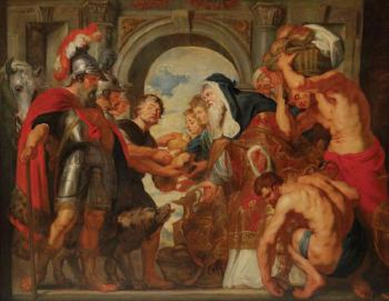 La Rencontre d’Abraham et de Melchisédech (Gen. 14:18-24) by Peter Paul Rubens