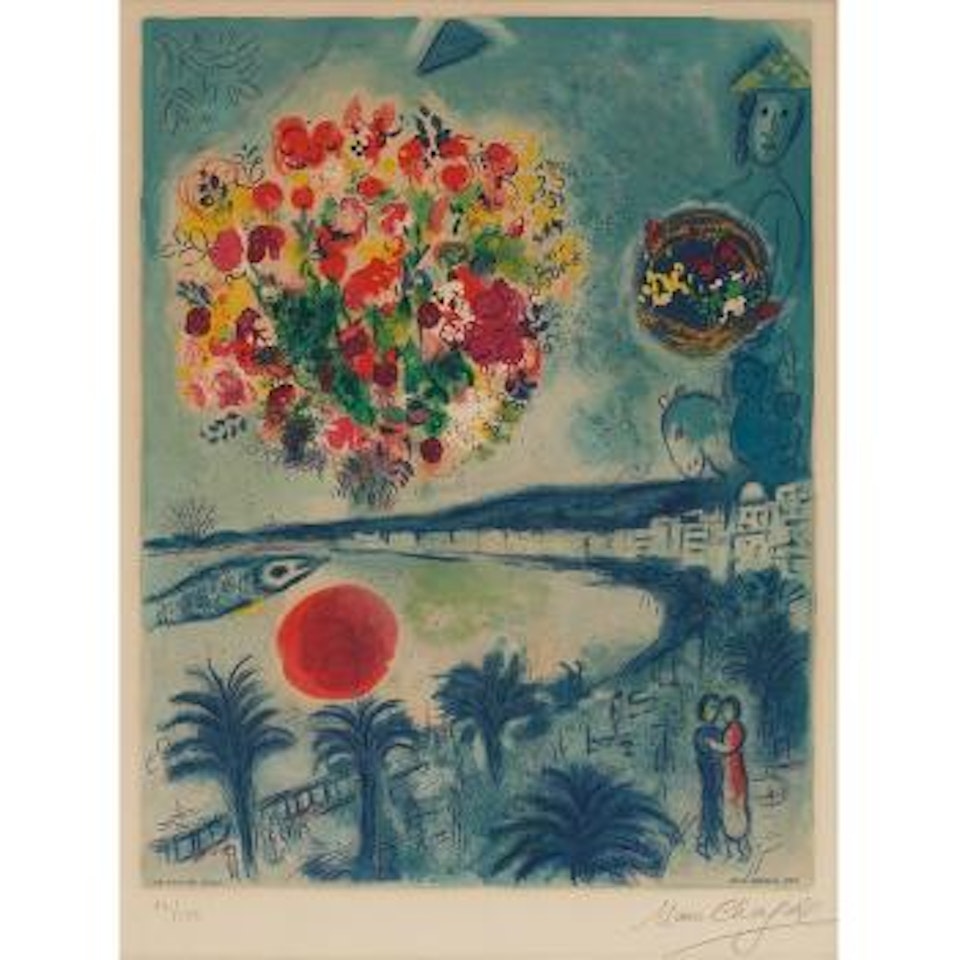 Soleil Couchant by Marc Chagall