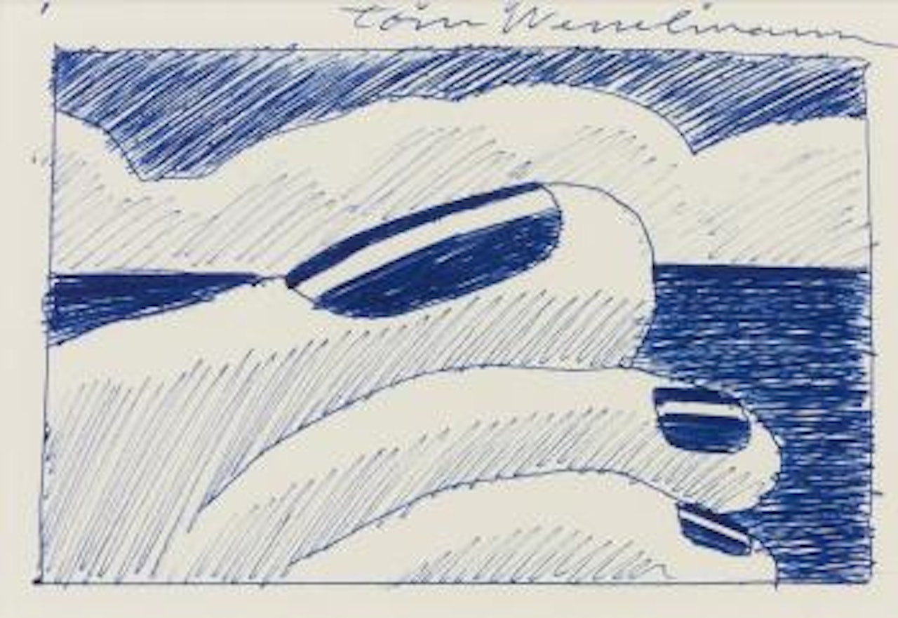 Study For Seascape #26 by Tom Wesselmann