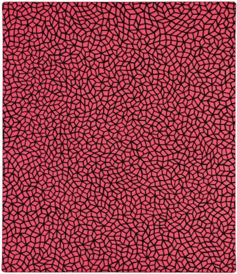 Infinity-nets (Pink) by Yayoi Kusama