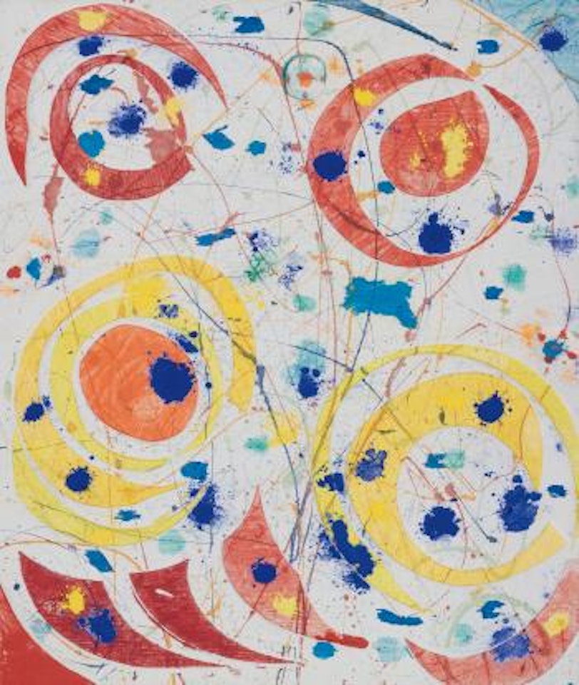 Untitled by Sam Francis
