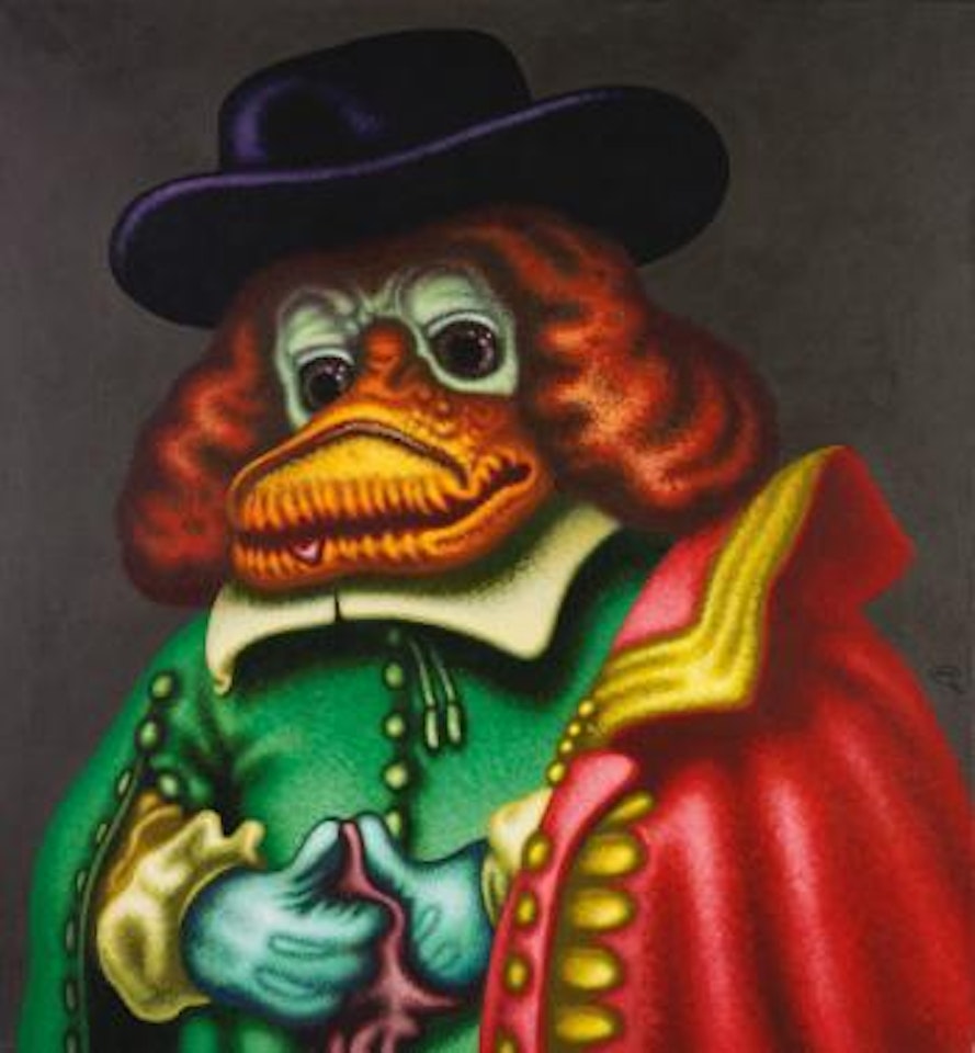 The Rembrandt Duck by Peter Saul