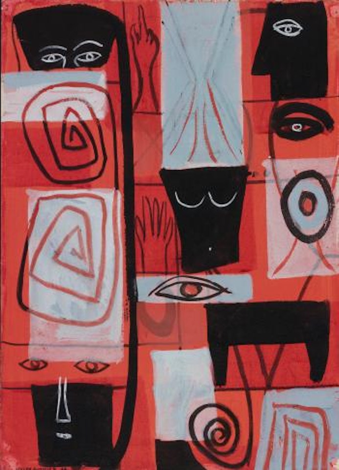 The Watchers by Adolph Gottlieb