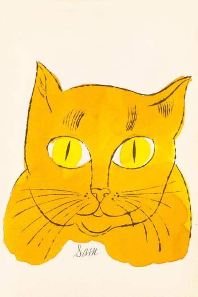 25 Cats Name(d) Sam And One Blue Pussy (F. & S. IV. 52a-68a) by Andy Warhol