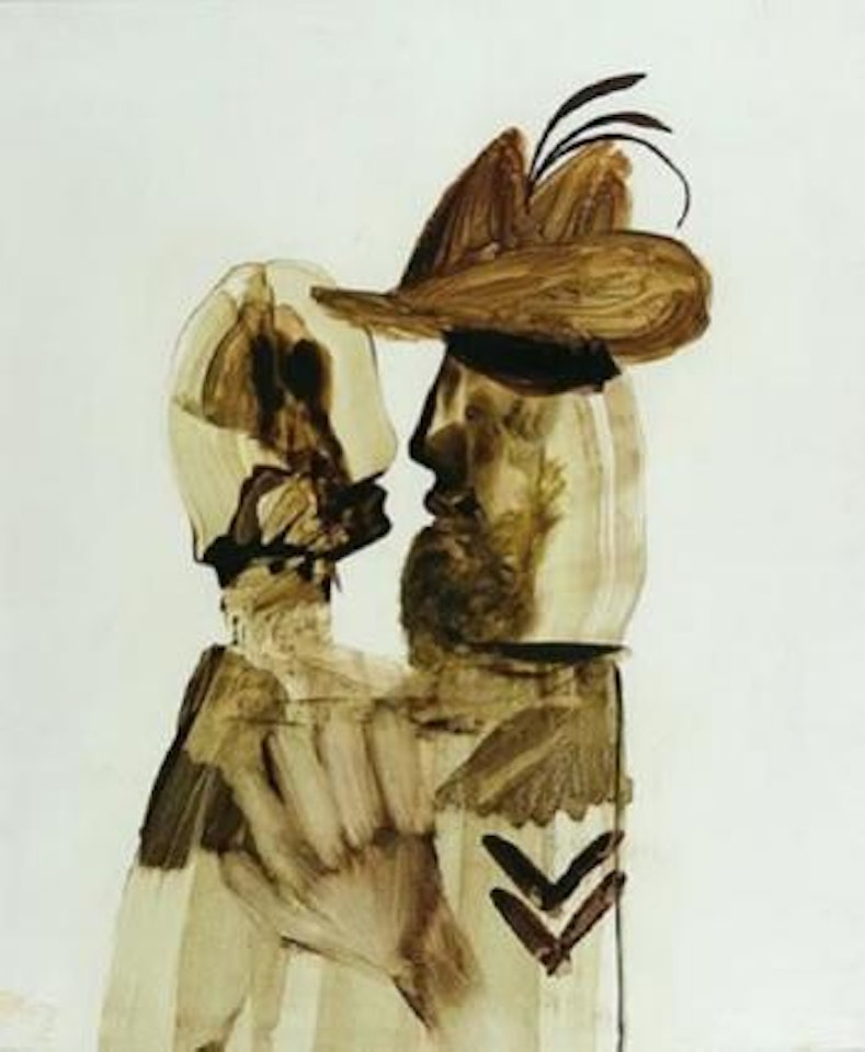 Corporal and girl, Gallipolli by Sidney Nolan