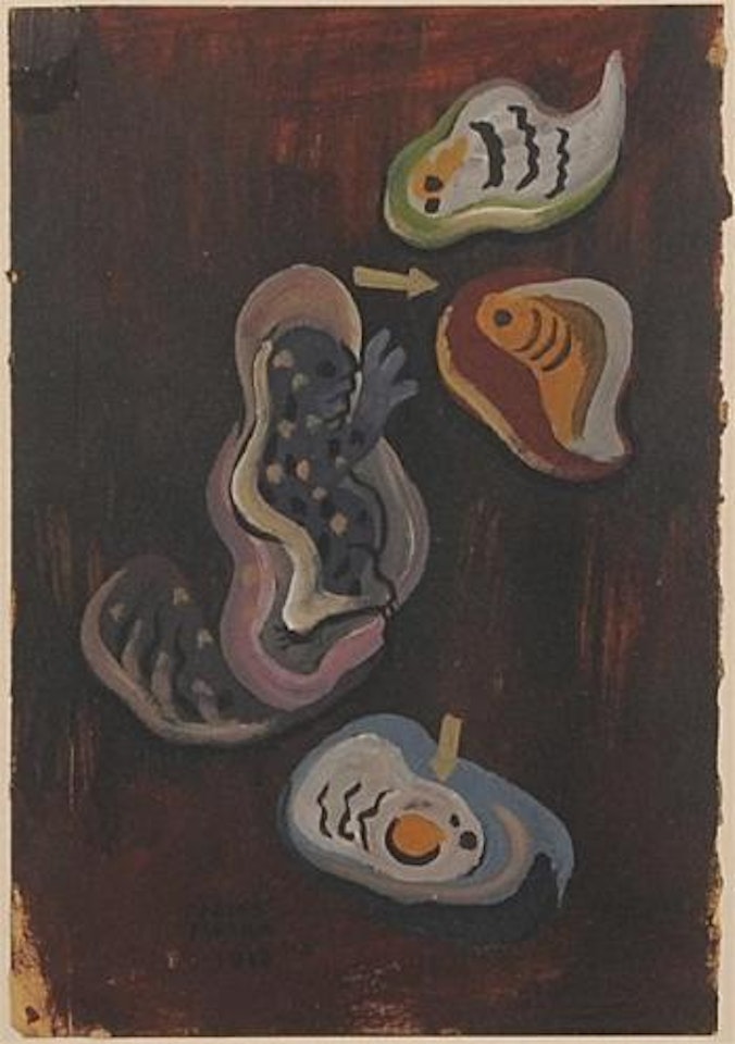 Anthropomorphic Still Life by Carlos Mérida