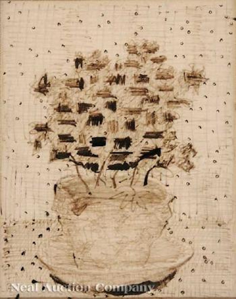 Potted plant by Milton Avery
