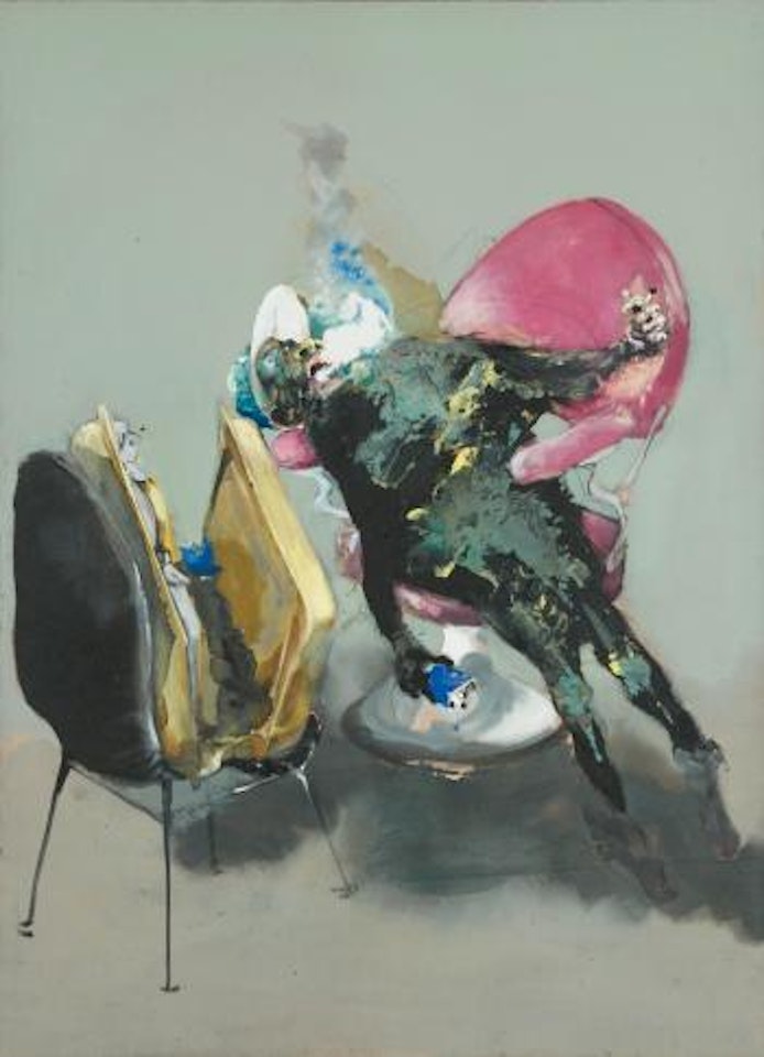 Fumée (On Dit Qu'ils Ont La Rage) by Paul Rebeyrolle
