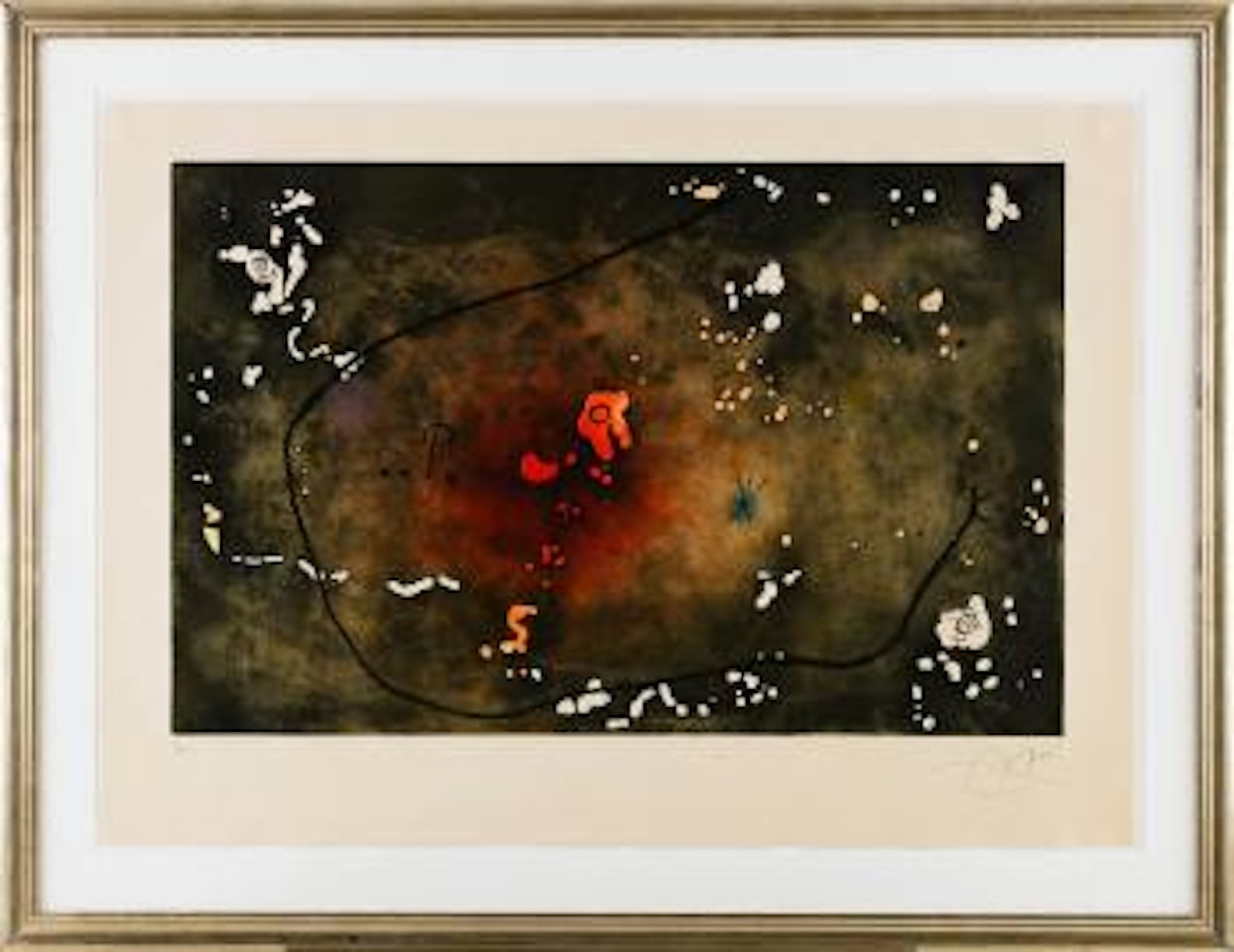Archipel Sauvage III by Joan Miró