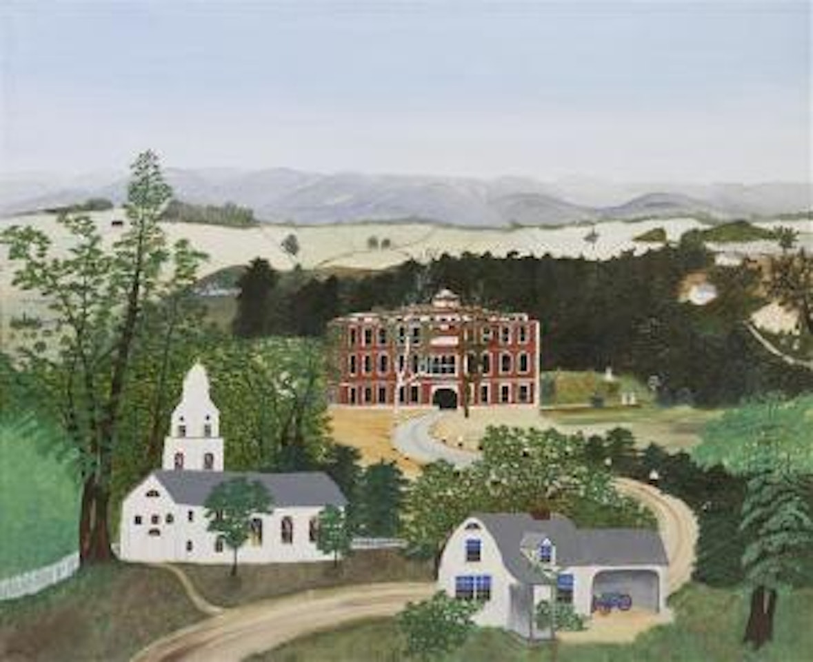 The hospital by Grandma Moses