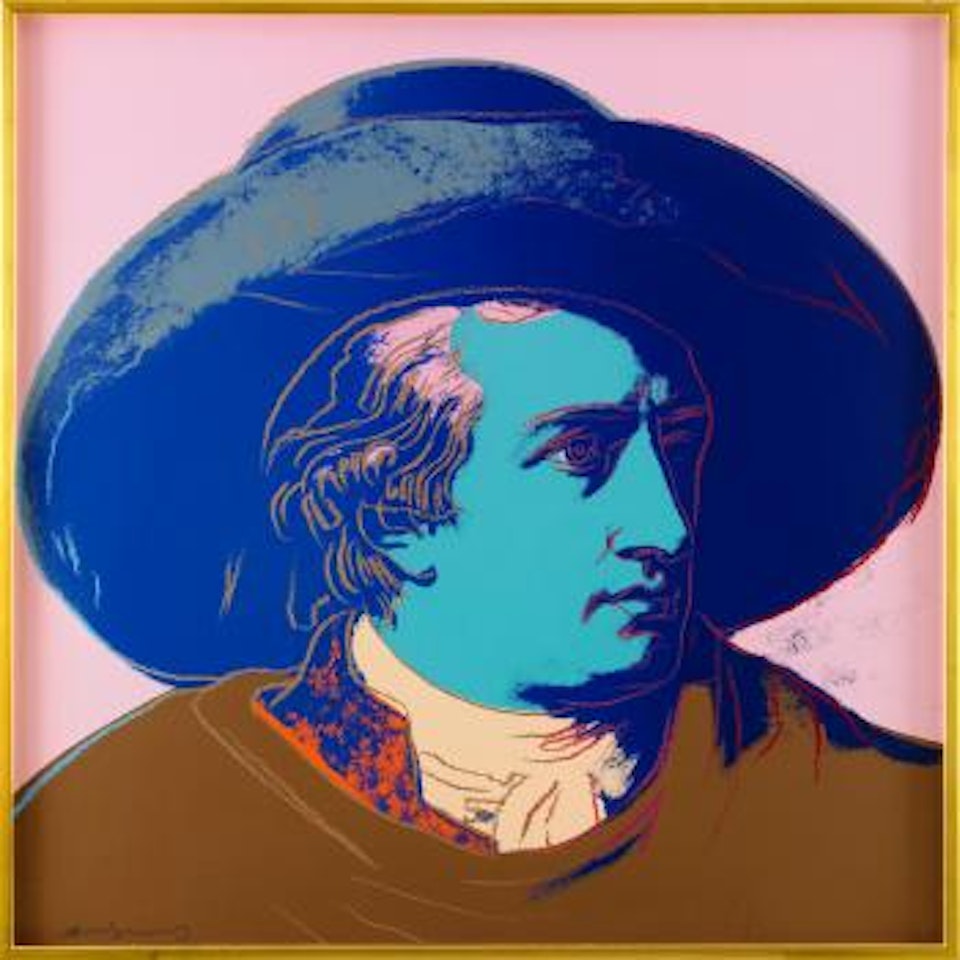 Goethe by Andy Warhol