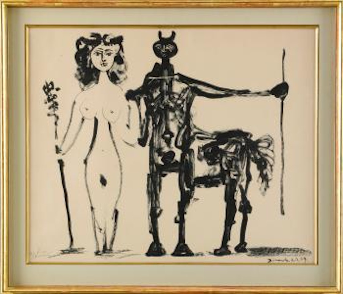 Centaure et Bacchante by Pablo Picasso