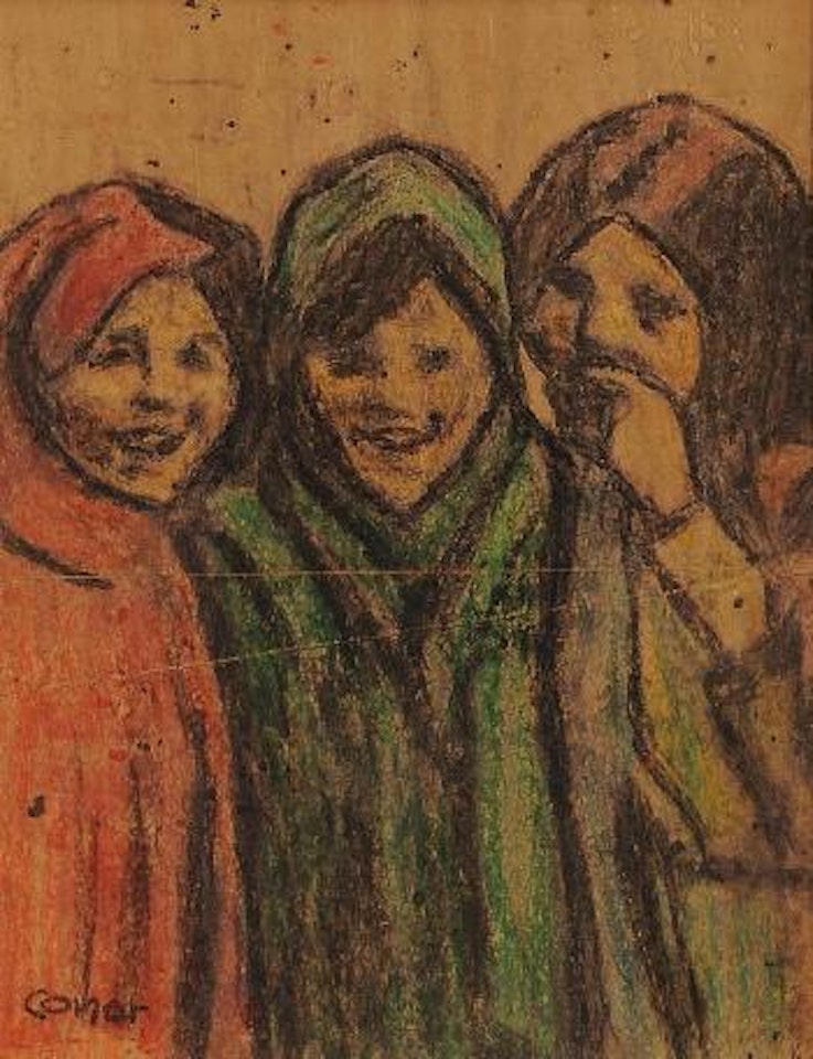 Laughing mill girls by William Conor