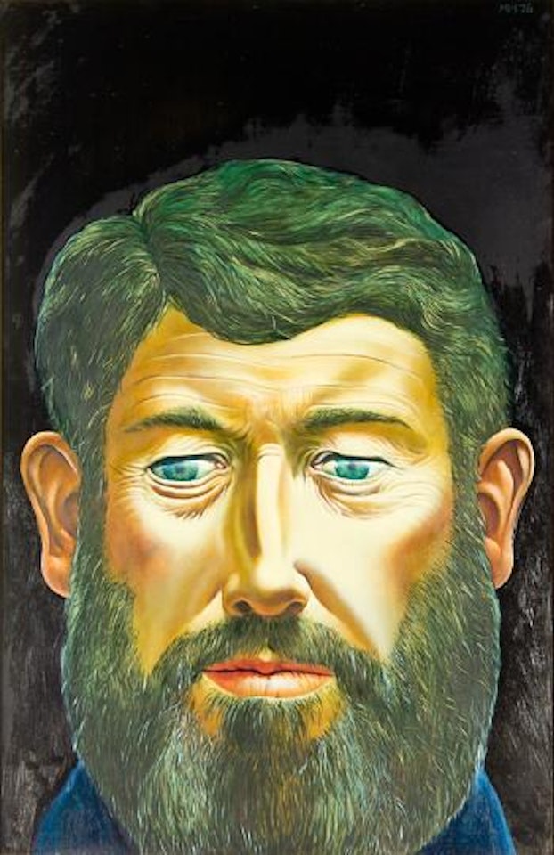 Self portrait by Michael Smither