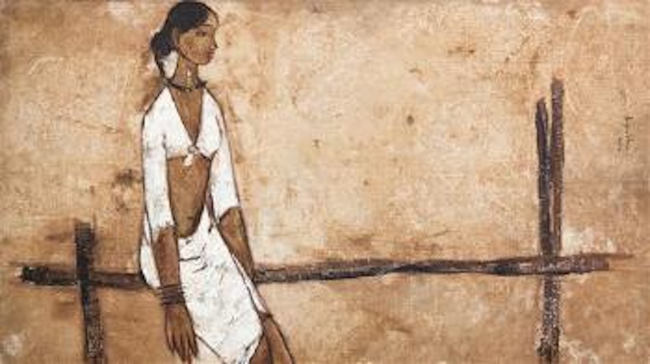 Untitled (woman) by B Prabha