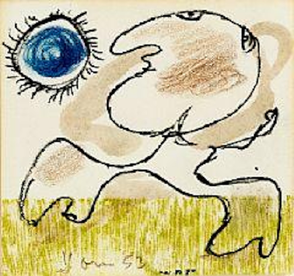 Figure composition by Asger Jorn