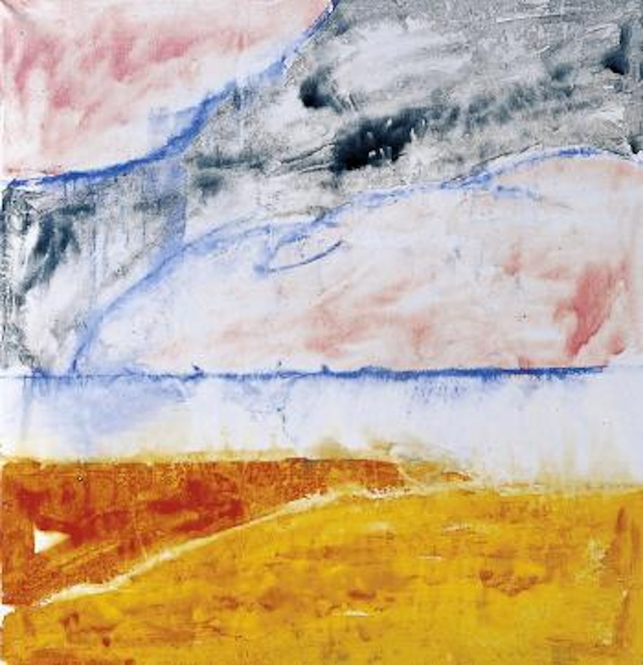 Paesaggio anemico by Mario Schifano