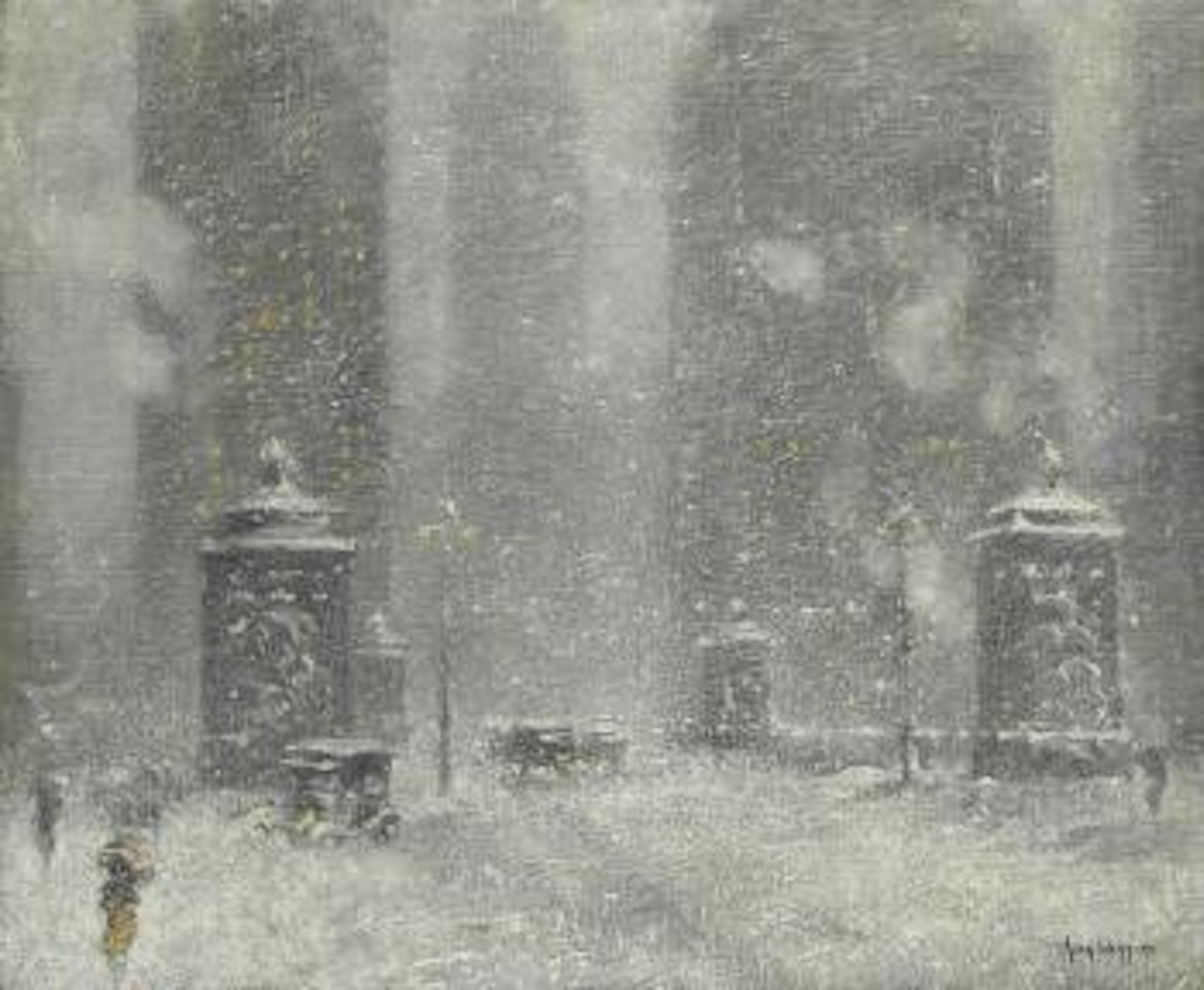 Chicago Blizzard by Guy Carleton Wiggins