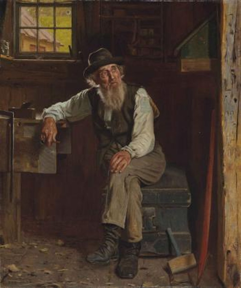 Living in the Past by John George Brown